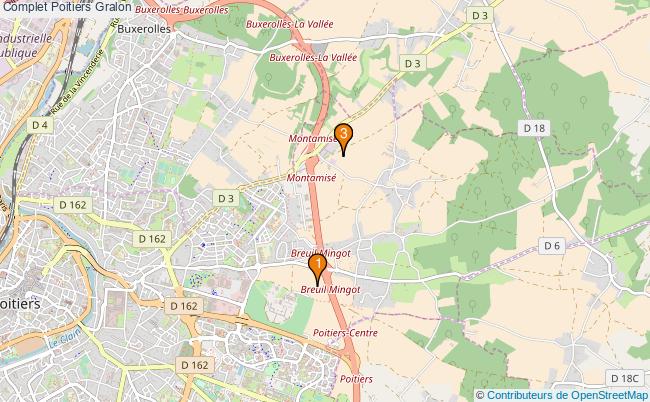 plan Complet Poitiers Associations Complet Poitiers : 4 associations