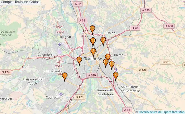 plan Complet Toulouse Associations Complet Toulouse : 18 associations