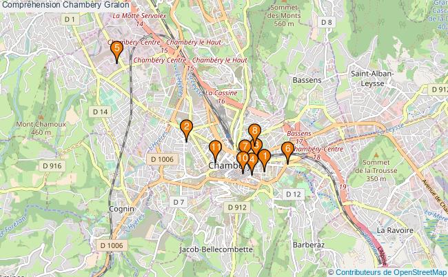 plan Compréhension Chambéry Associations Compréhension Chambéry : 11 associations