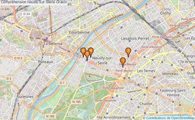 plan Compréhension Neuilly-sur-Seine Associations Compréhension Neuilly-sur-Seine : 6 associations