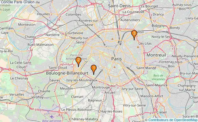 plan Concile Paris Associations concile Paris : 3 associations