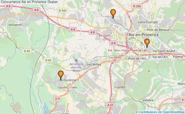plan Concurrence Aix en Provence Associations Concurrence Aix en Provence : 6 associations
