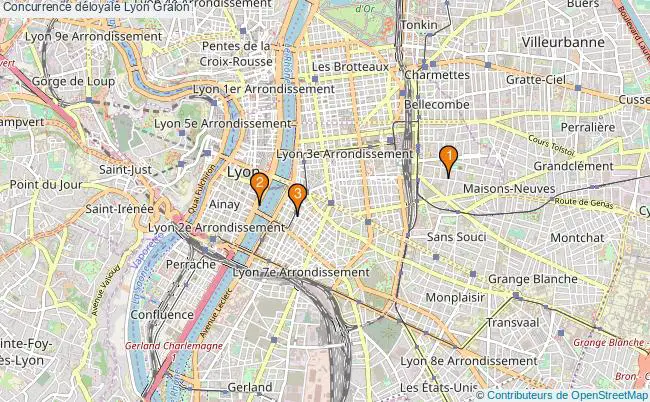 plan Concurrence déloyale Lyon Associations concurrence déloyale Lyon : 3 associations
