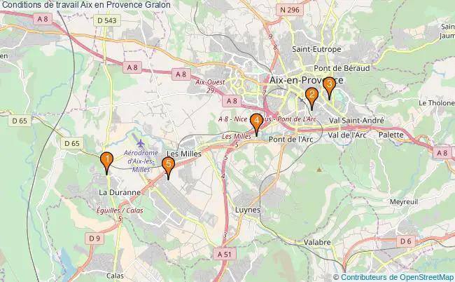plan Conditions de travail Aix en Provence Associations conditions de travail Aix en Provence : 5 associations