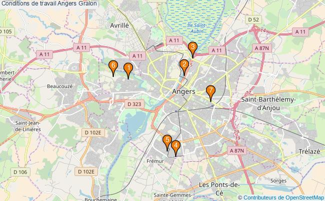 plan Conditions de travail Angers Associations conditions de travail Angers : 7 associations