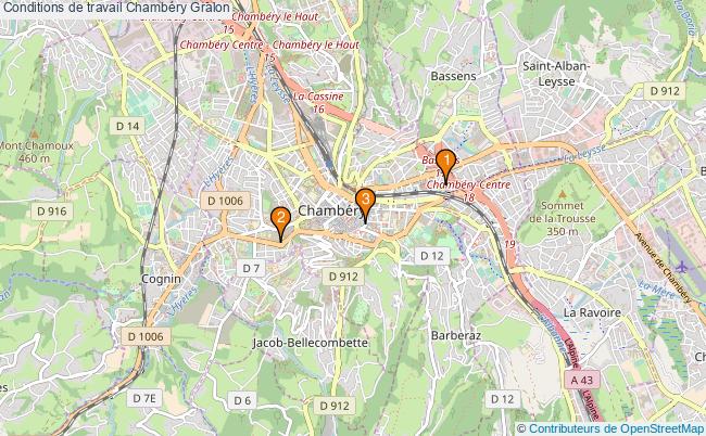 plan Conditions de travail Chambéry Associations conditions de travail Chambéry : 3 associations