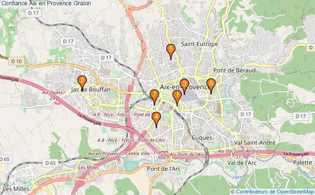 plan Confiance Aix en Provence Associations Confiance Aix en Provence : 11 associations