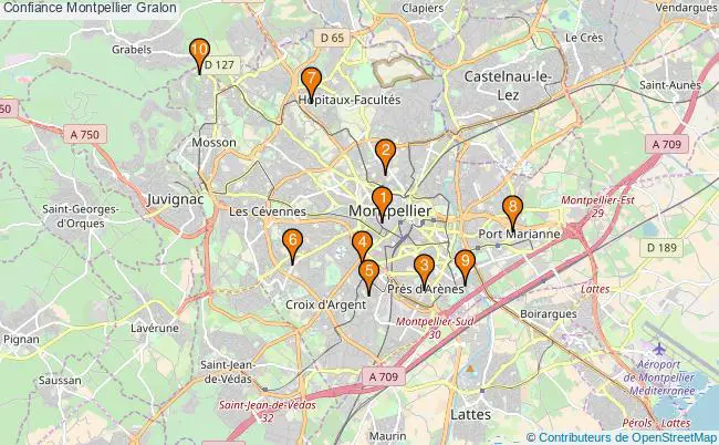 plan Confiance Montpellier Associations Confiance Montpellier : 16 associations