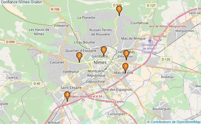 plan Confiance Nîmes Associations Confiance Nîmes : 8 associations