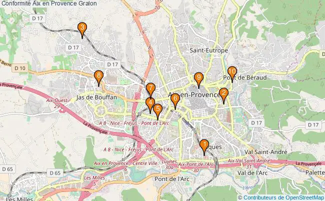 plan Conformité Aix en Provence Associations Conformité Aix en Provence : 9 associations