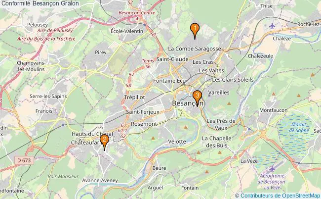 plan Conformité Besançon Associations Conformité Besançon : 3 associations