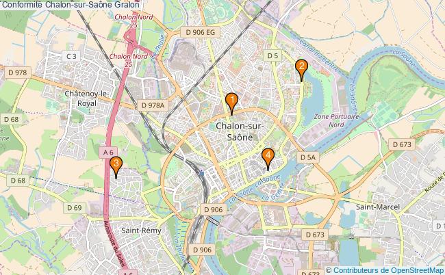 plan Conformité Chalon-sur-Saône Associations Conformité Chalon-sur-Saône : 5 associations