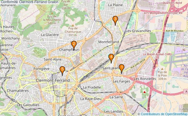 plan Conformité Clermont-Ferrand Associations Conformité Clermont-Ferrand : 7 associations