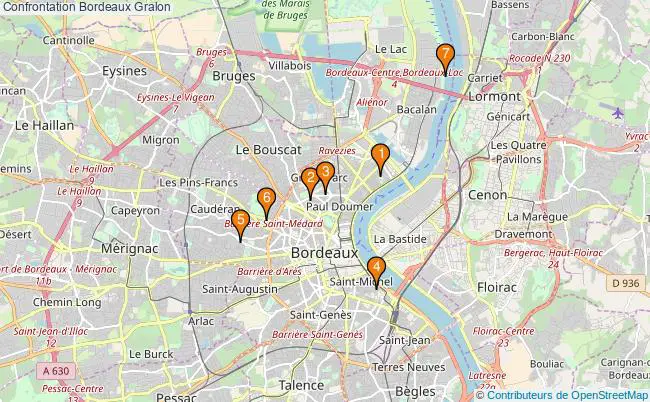 plan Confrontation Bordeaux Associations Confrontation Bordeaux : 7 associations