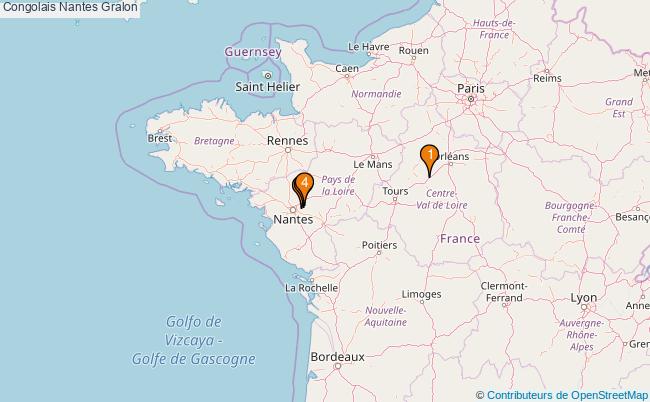 plan Congolais Nantes Associations Congolais Nantes : 7 associations