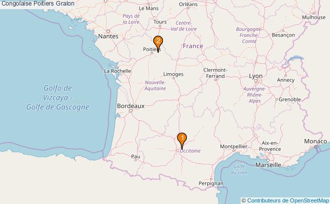 plan Congolaise Poitiers Associations congolaise Poitiers : 2 associations