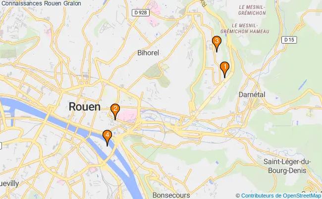 plan Connaissances Rouen Associations connaissances Rouen : 4 associations