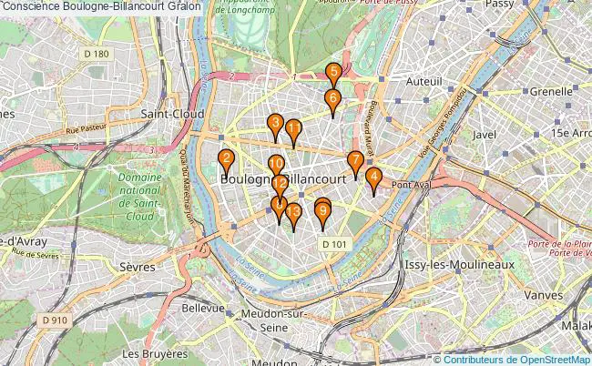 plan Conscience Boulogne-Billancourt Associations conscience Boulogne-Billancourt : 10 associations