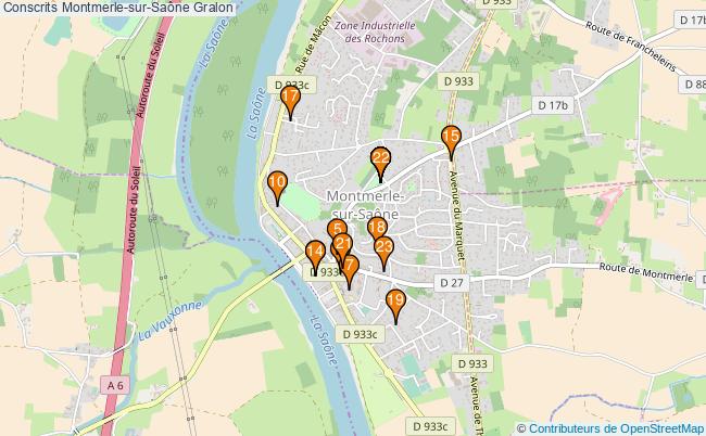 plan Conscrits Montmerle-sur-Saône Associations conscrits Montmerle-sur-Saône : 22 associations