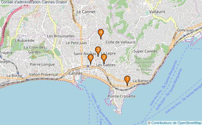 plan Conseil d'administration Cannes Associations conseil d'administration Cannes : 6 associations