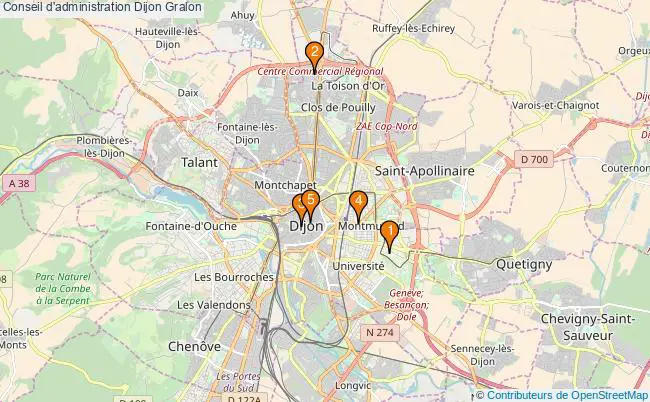 plan Conseil d'administration Dijon Associations conseil d'administration Dijon : 7 associations
