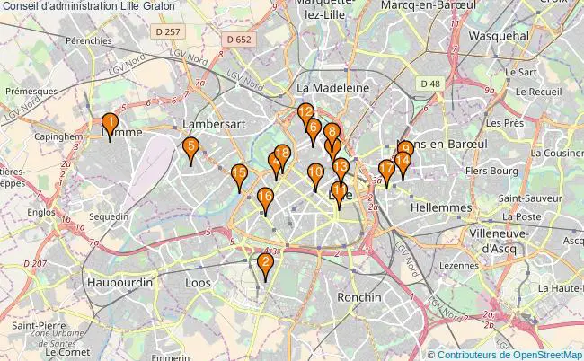 plan Conseil d'administration Lille Associations conseil d'administration Lille : 22 associations