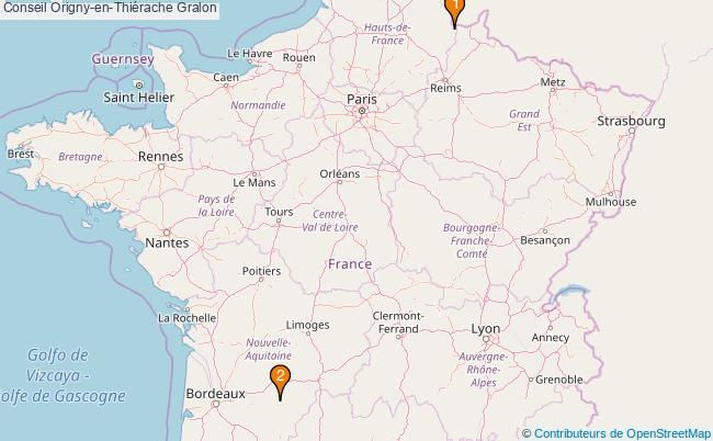 plan Conseil Origny-en-Thiérache Associations Conseil Origny-en-Thiérache : 2 associations