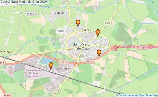 plan Conseil Saint-Martin-de-Crau Associations Conseil Saint-Martin-de-Crau : 4 associations