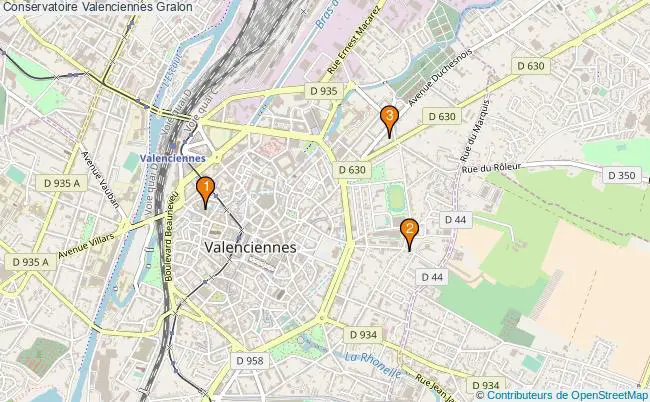 plan Conservatoire Valenciennes Associations Conservatoire Valenciennes : 3 associations