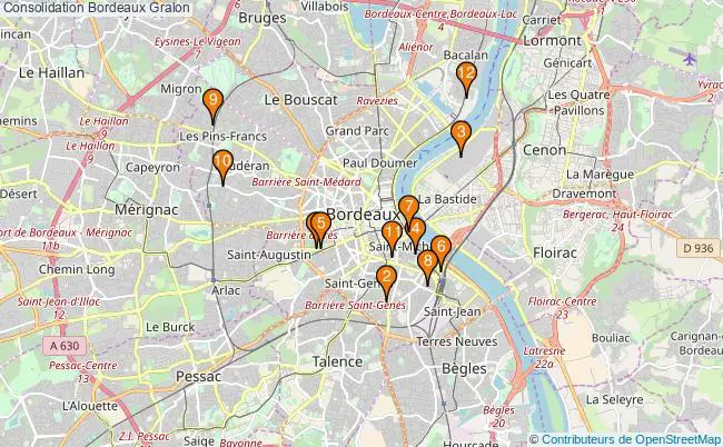 plan Consolidation Bordeaux Associations Consolidation Bordeaux : 12 associations
