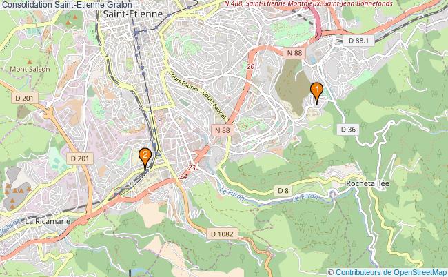 plan Consolidation Saint-Etienne Associations Consolidation Saint-Etienne : 3 associations