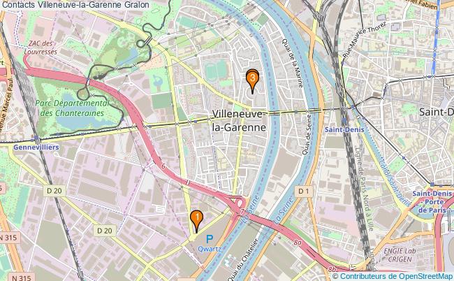 plan Contacts Villeneuve-la-Garenne Associations Contacts Villeneuve-la-Garenne : 3 associations