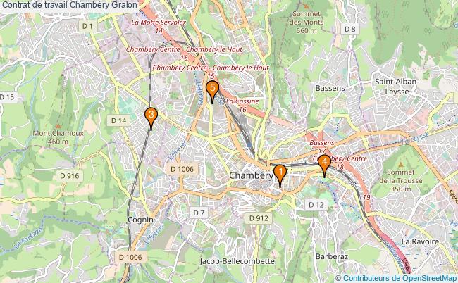 plan Contrat de travail Chambéry Associations contrat de travail Chambéry : 6 associations