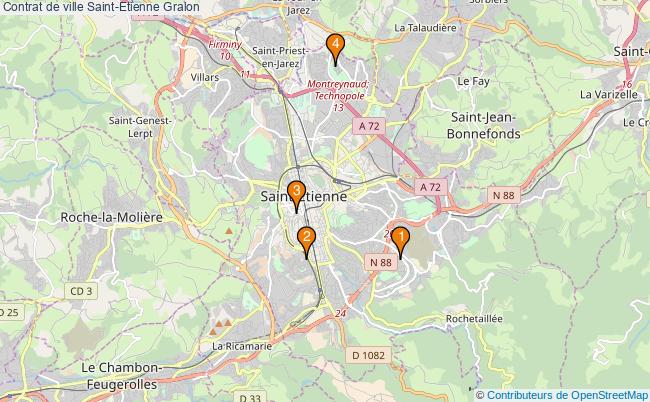 plan Contrat de ville Saint-Etienne Associations contrat de ville Saint-Etienne : 4 associations