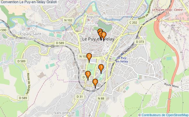 plan Convention Le Puy-en-Velay Associations Convention Le Puy-en-Velay : 12 associations