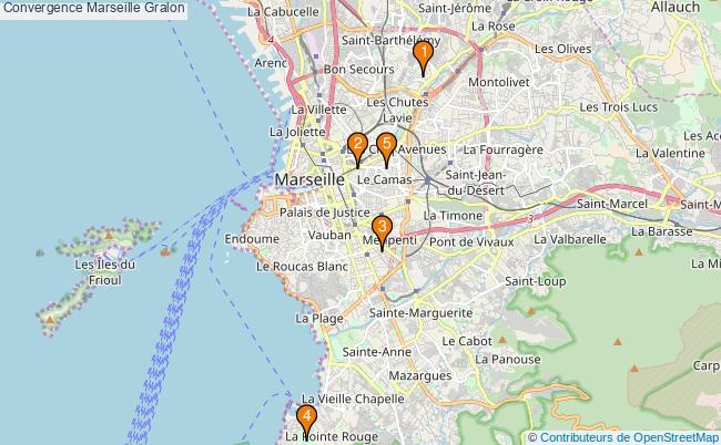 plan Convergence Marseille Associations convergence Marseille : 5 associations