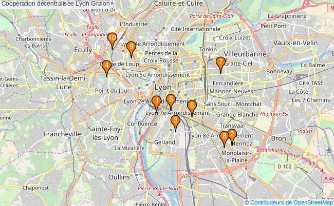 plan Coopération décentralisée Lyon Associations coopération décentralisée Lyon : 11 associations