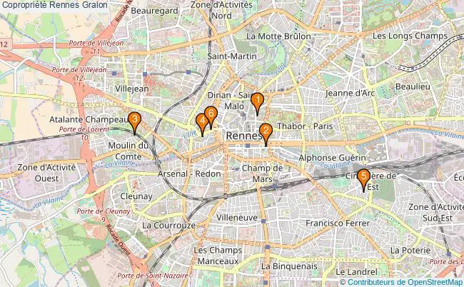 plan Copropriété Rennes Associations copropriété Rennes : 8 associations