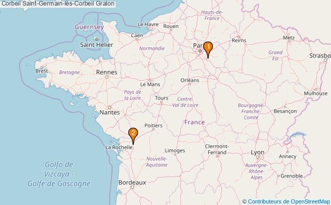 plan Corbeil Saint-Germain-lès-Corbeil Associations corbeil Saint-Germain-lès-Corbeil : 4 associations