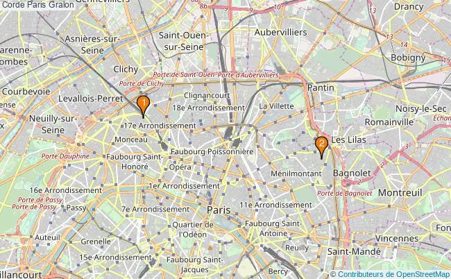 plan Corde Paris Associations corde Paris : 4 associations
