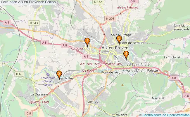 plan Corruption Aix en Provence Associations corruption Aix en Provence : 4 associations