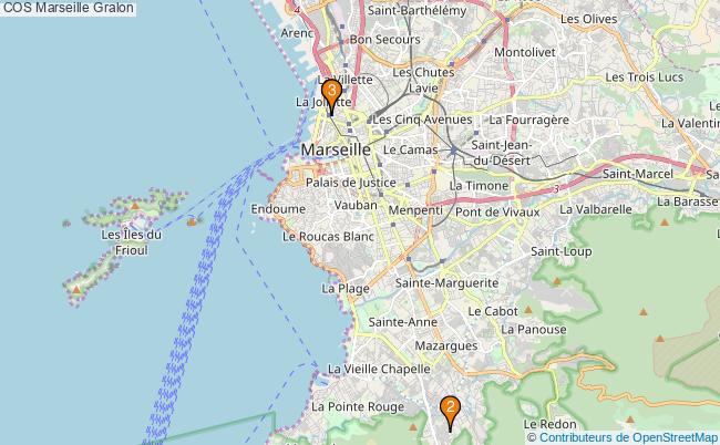 plan COS Marseille Associations COS Marseille : 3 associations