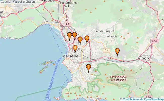 plan Courrier Marseille Associations courrier Marseille : 9 associations