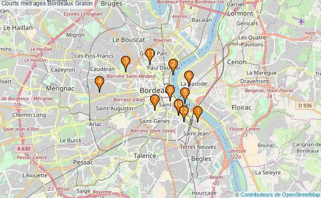 plan Courts métrages Bordeaux Associations courts métrages Bordeaux : 11 associations