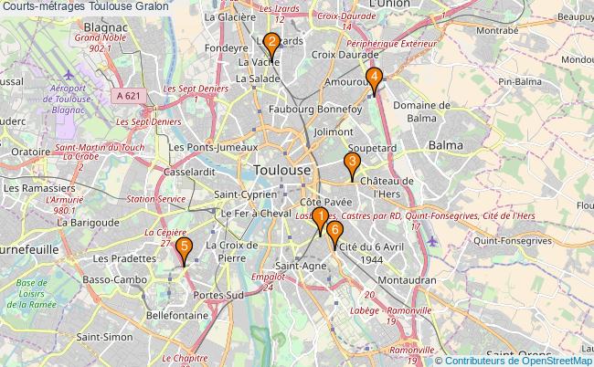plan Courts-métrages Toulouse Associations courts-métrages Toulouse : 7 associations