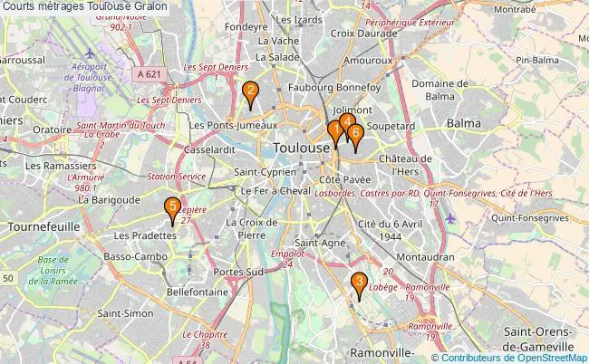 plan Courts métrages Toulouse Associations courts métrages Toulouse : 11 associations