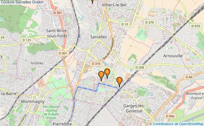 10 Bis Avenue Paul Valéry 95200 Sarcelles Couture Sarcelles Associations couture Sarcelles : 5 associations