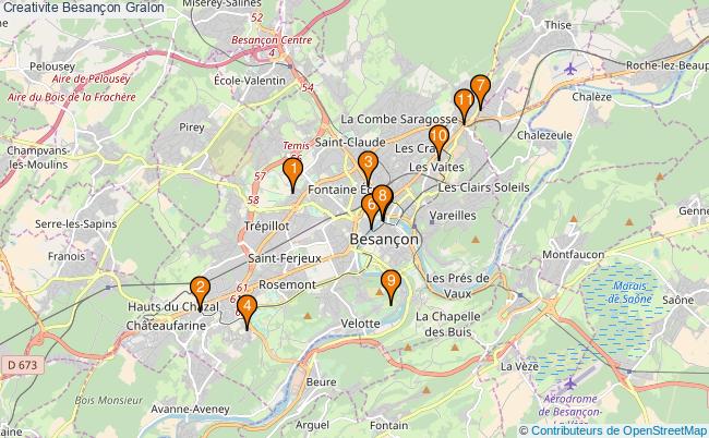 plan Creativite Besançon Associations creativite Besançon : 15 associations