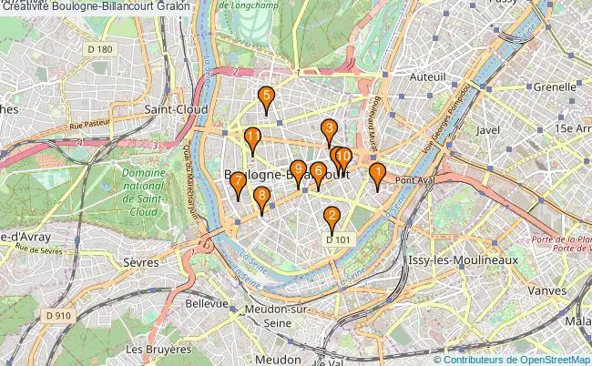 plan Creativite Boulogne-Billancourt Associations creativite Boulogne-Billancourt : 15 associations