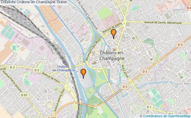 plan Creativite Châlons-en-Champagne Associations creativite Châlons-en-Champagne : 3 associations